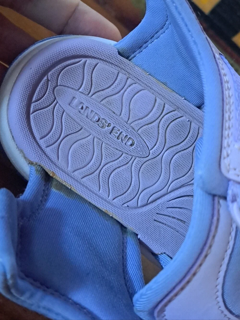 Lands' End Kids All Weather Closed Toe Sandals  Kids Size 13 Water Trail Shoes